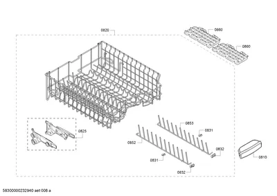 Baskets & Wheels, Flaps & Holders (0810-0860)
