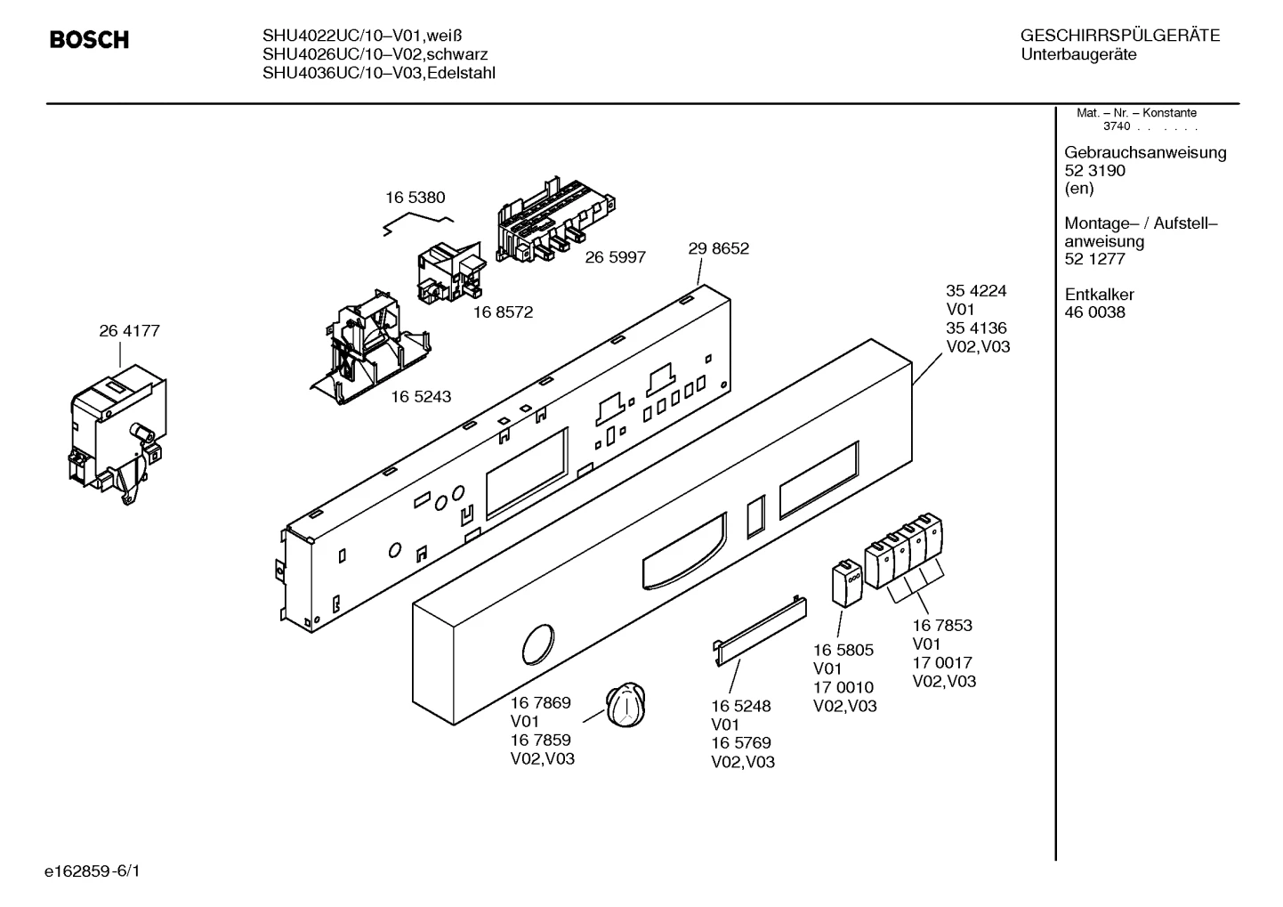 Door & Housing, Flaps & Holders (0001-3001)