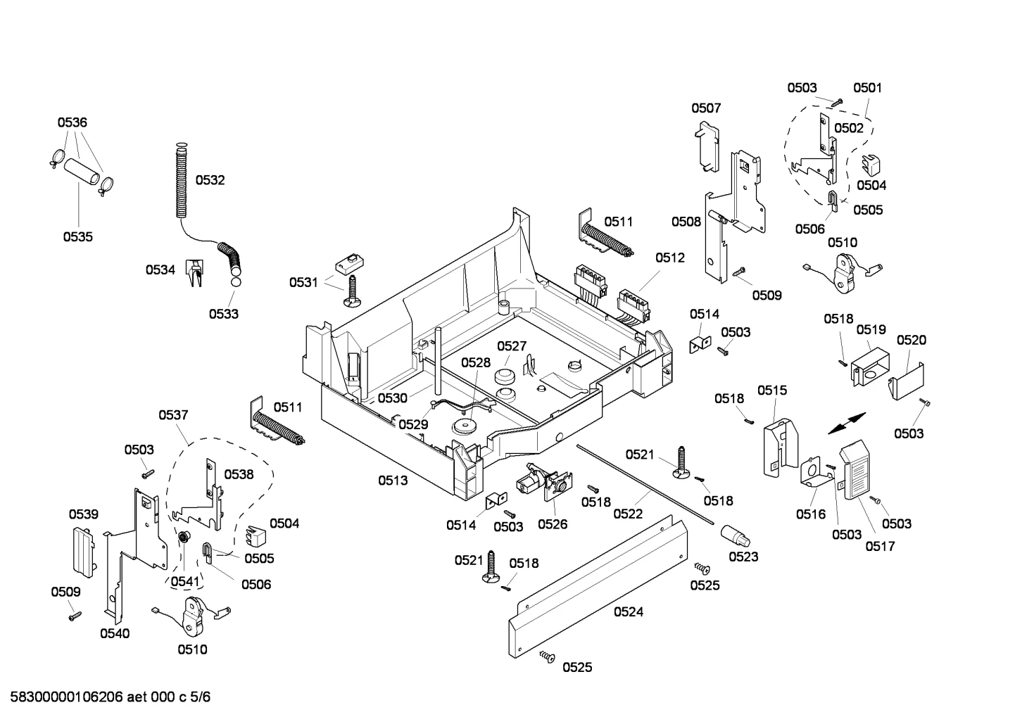 Wire Harness, Base, Without Ground Terminal