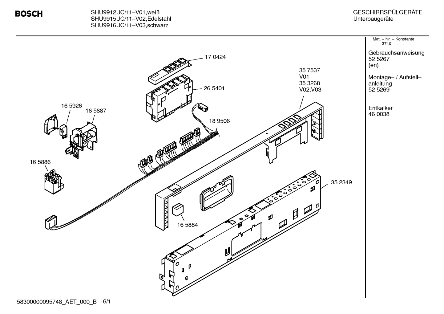 Door & Housing, Seals & Gaskets (0001-3001)