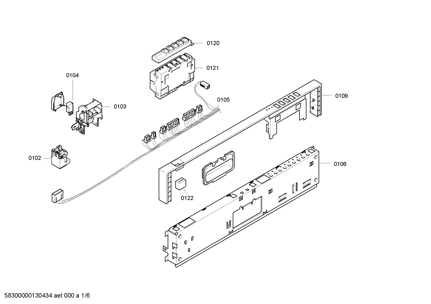 Door & Housing, handles knobs  (0102-0122)