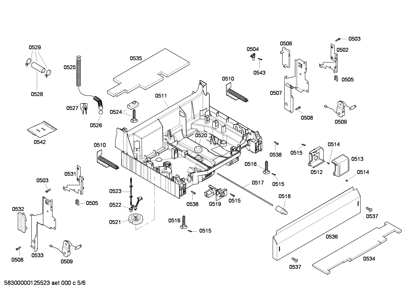 Screw, Info Light, M3x10, Torx 10