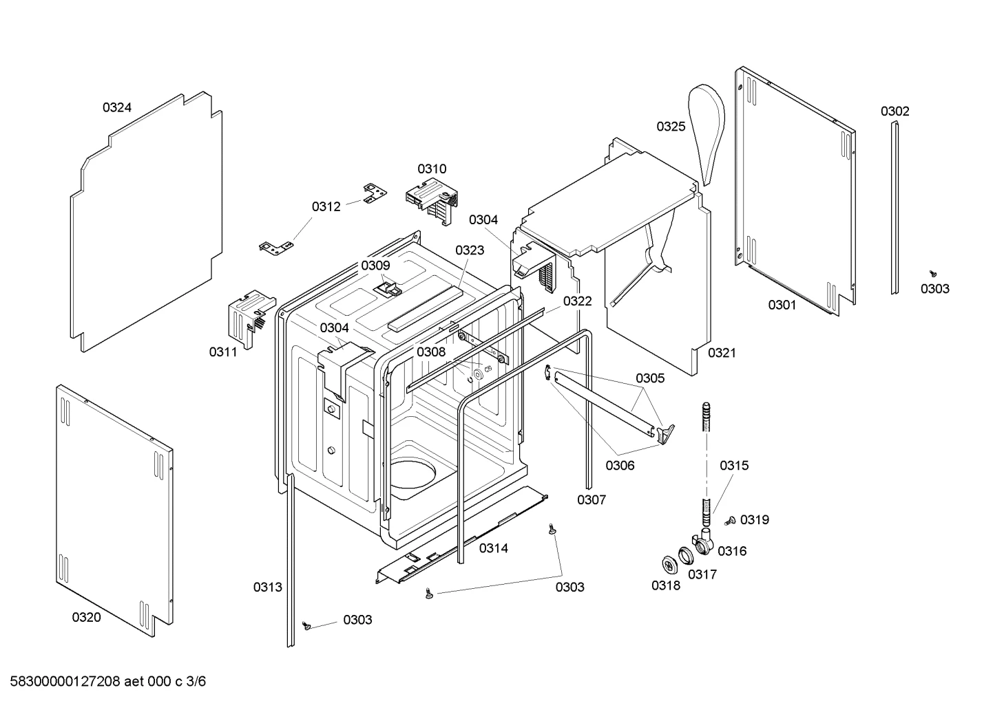 Side Panel, Right, Full (For 1-Pc Eps Door Guard)