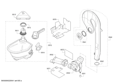Door & Housing, Ventilation (0510-0572)