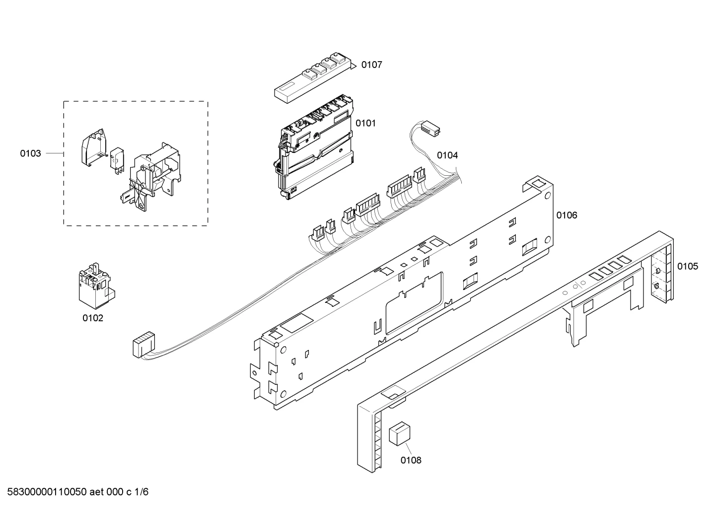 Switches, Door & Housing (0101-0108)