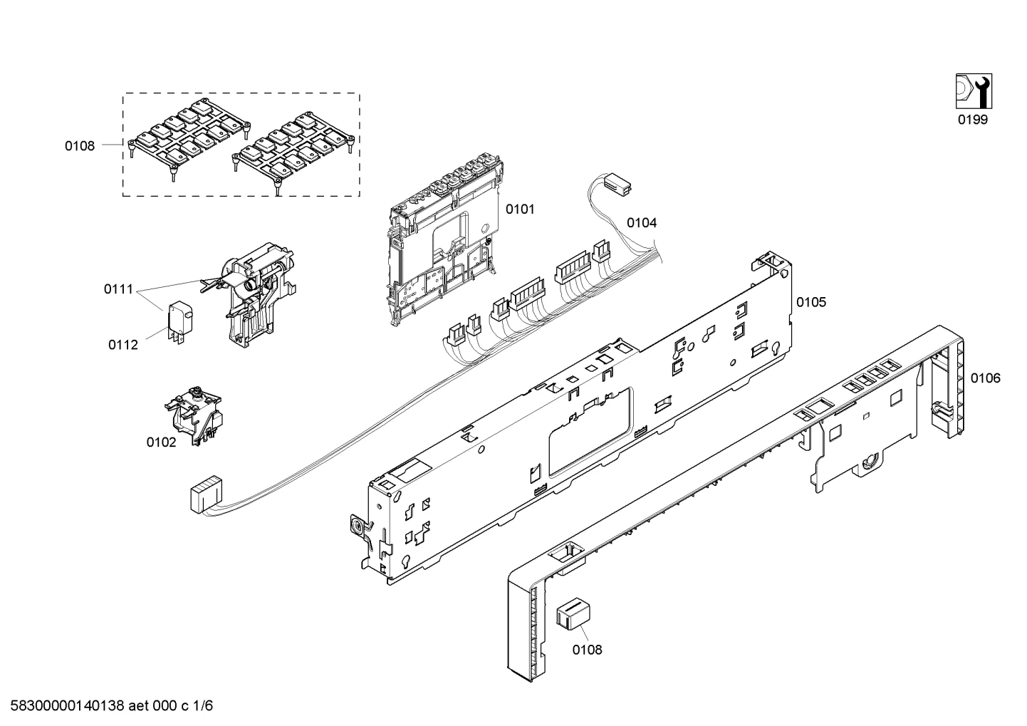 Door & Housing, Switches (0101-0199)