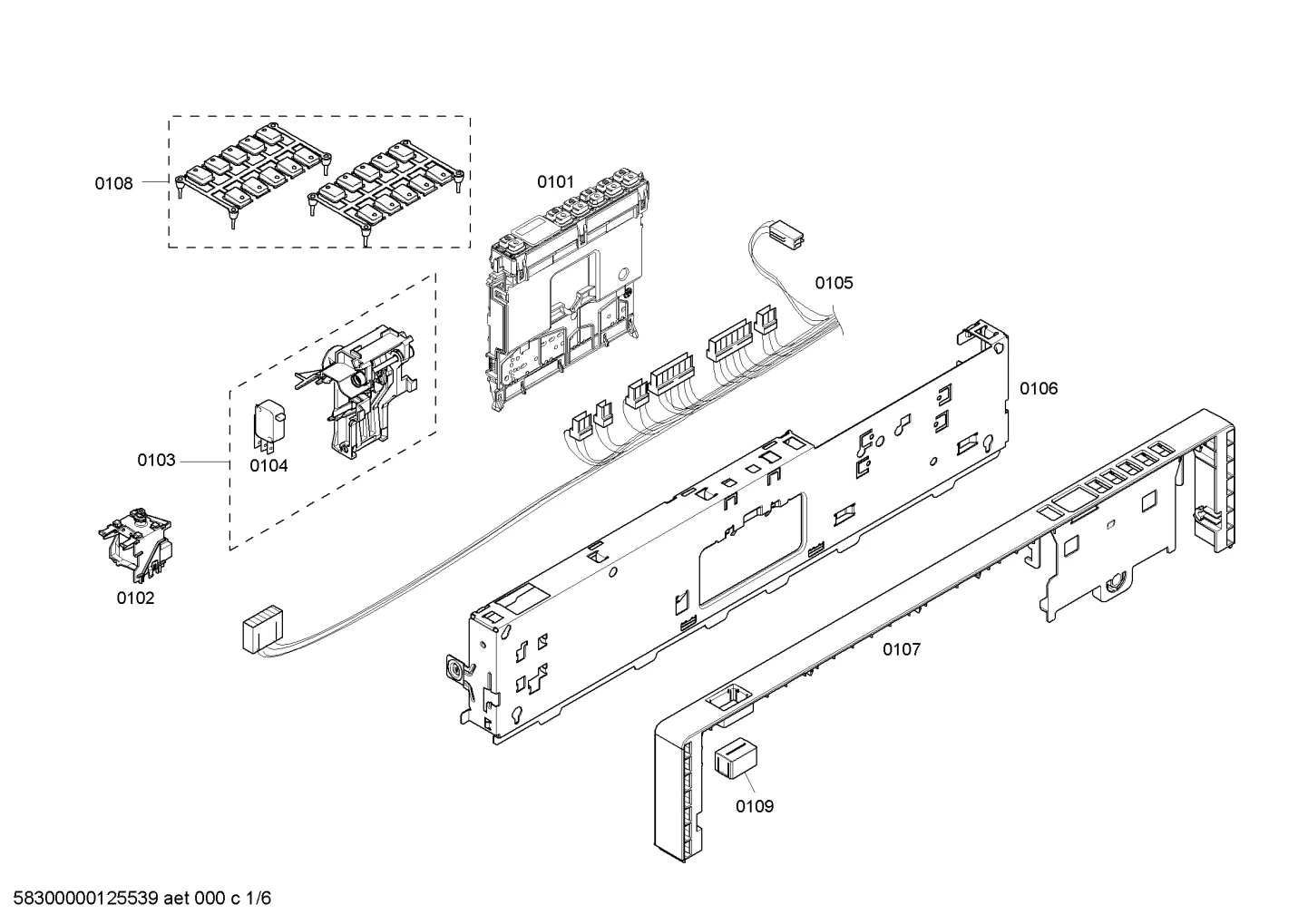 Switches, Door & Housing (0101-0109)