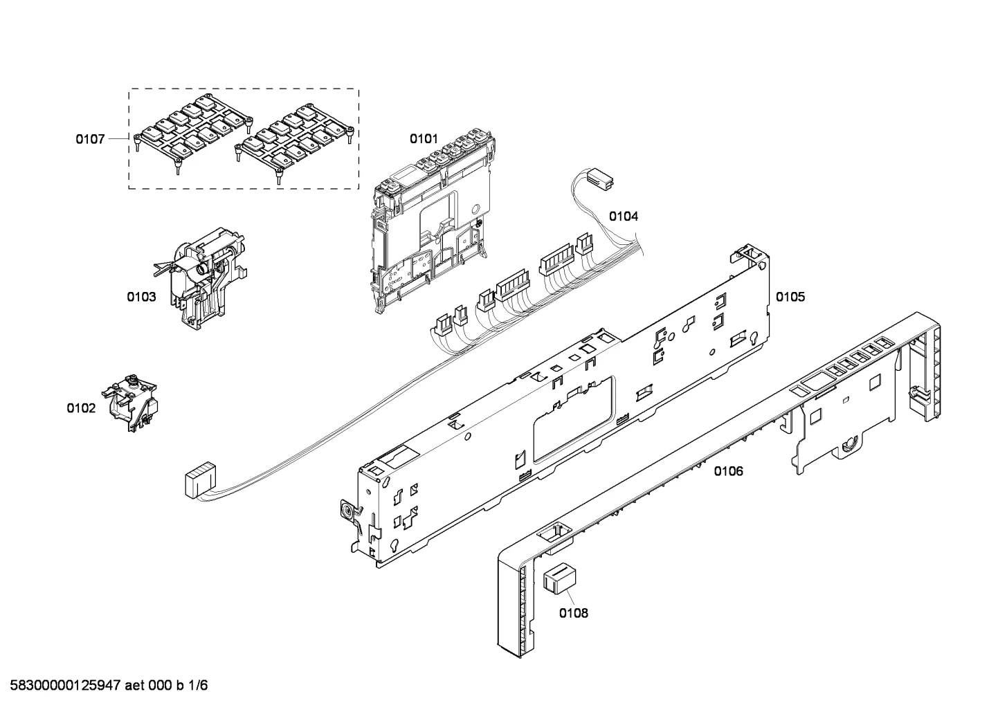 Switches, Door & Housing (0101-0108)