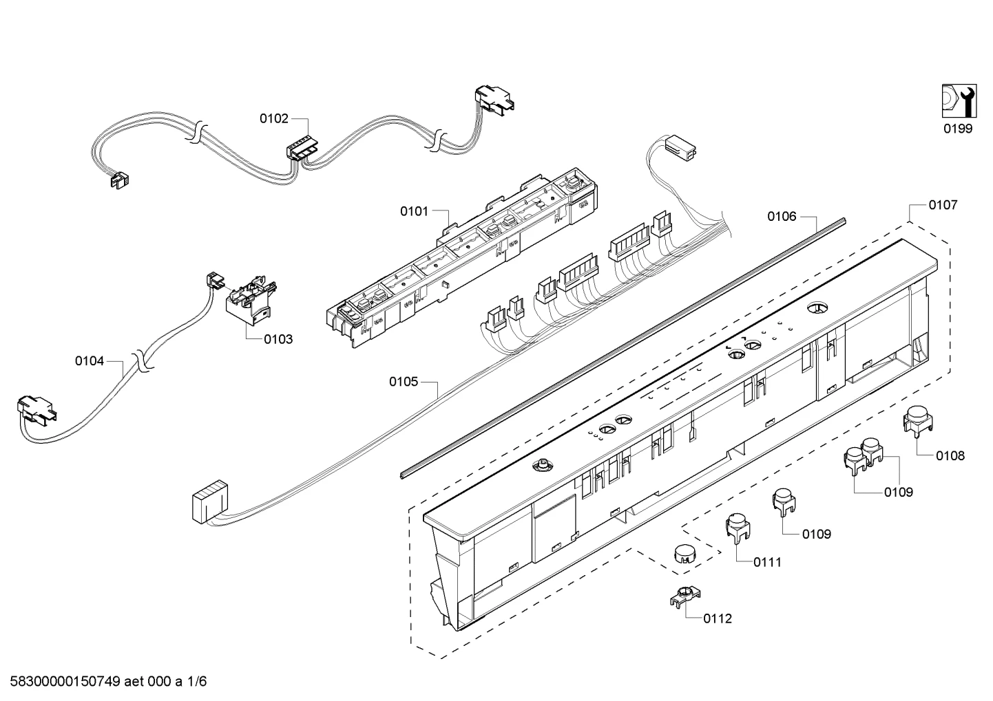 Switches, Seals & Gaskets (0101-0199)