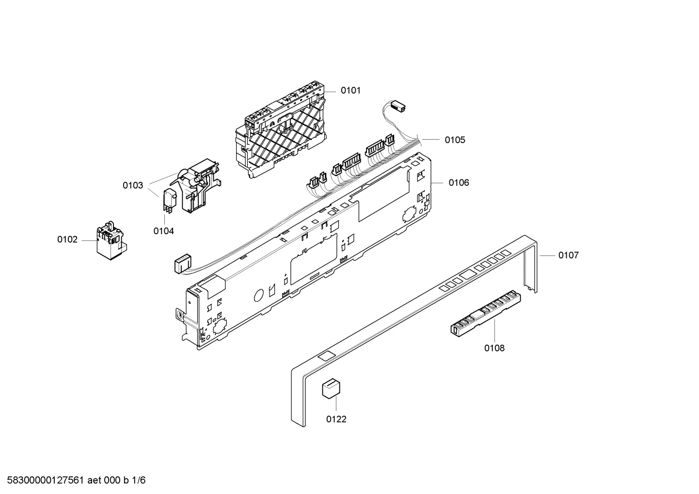 Switches, Door & Housing (0101-0122)