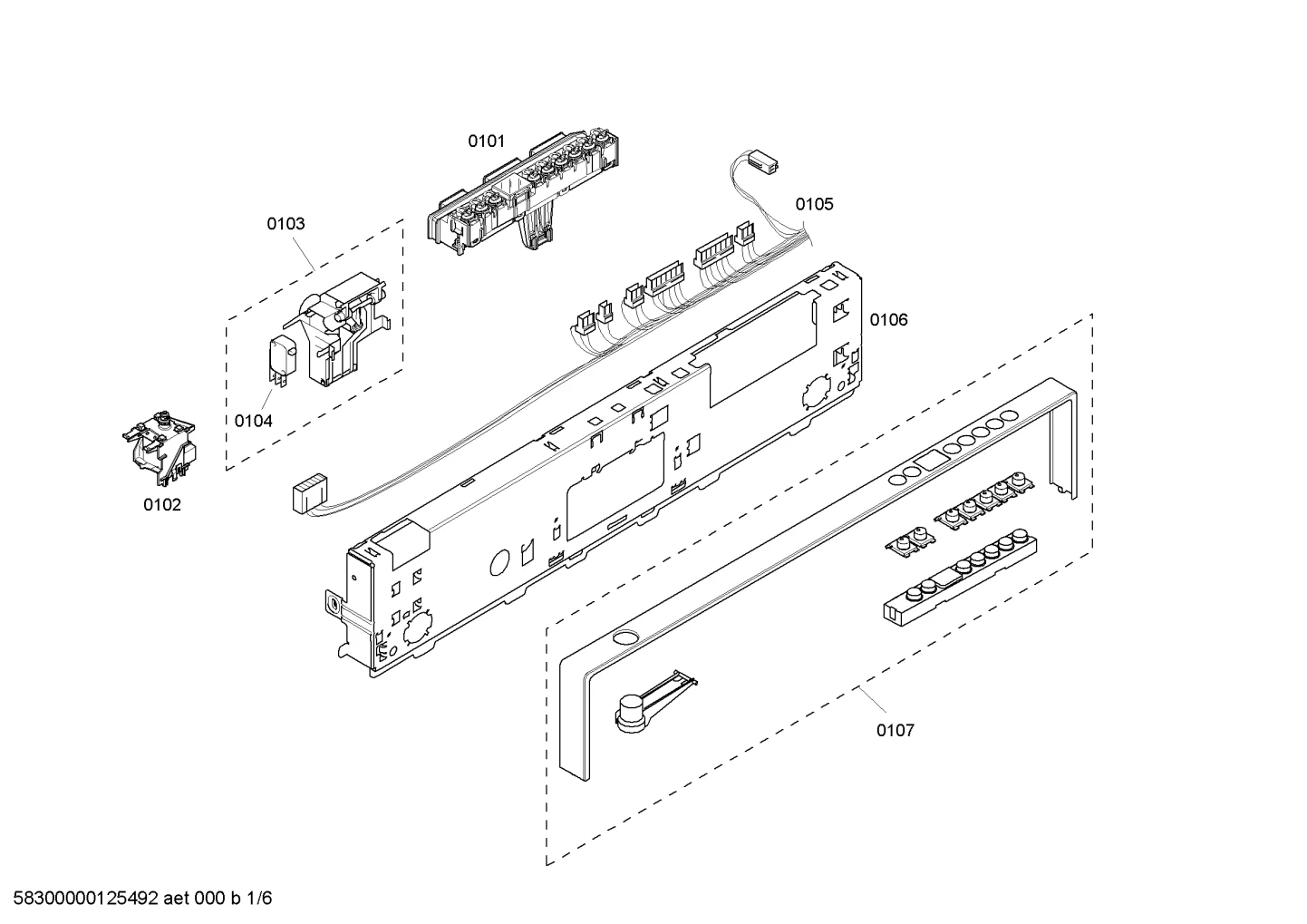 Switches, Door & Housing (0101-0107)