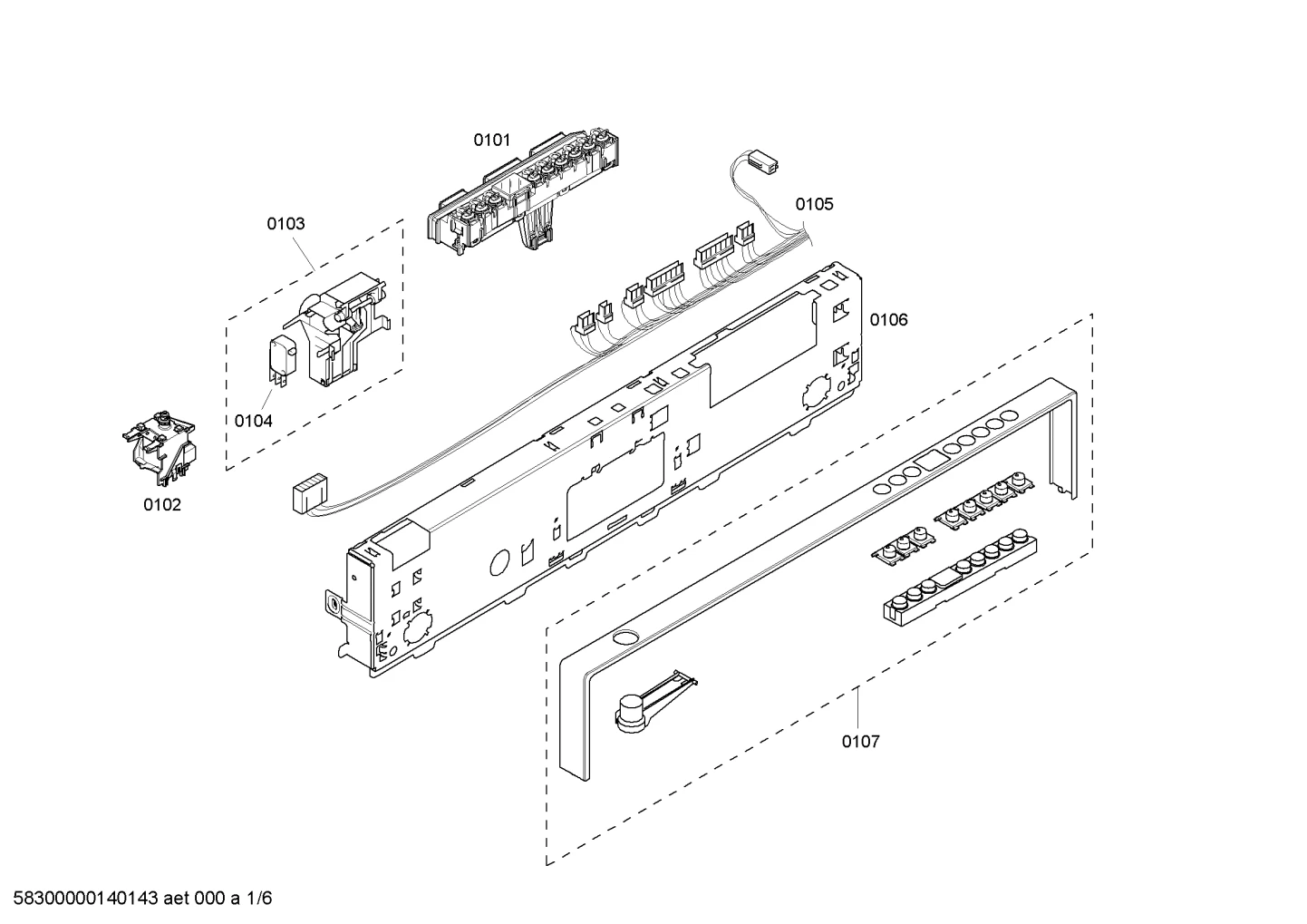 Switches, Door & Housing (0101-0107)