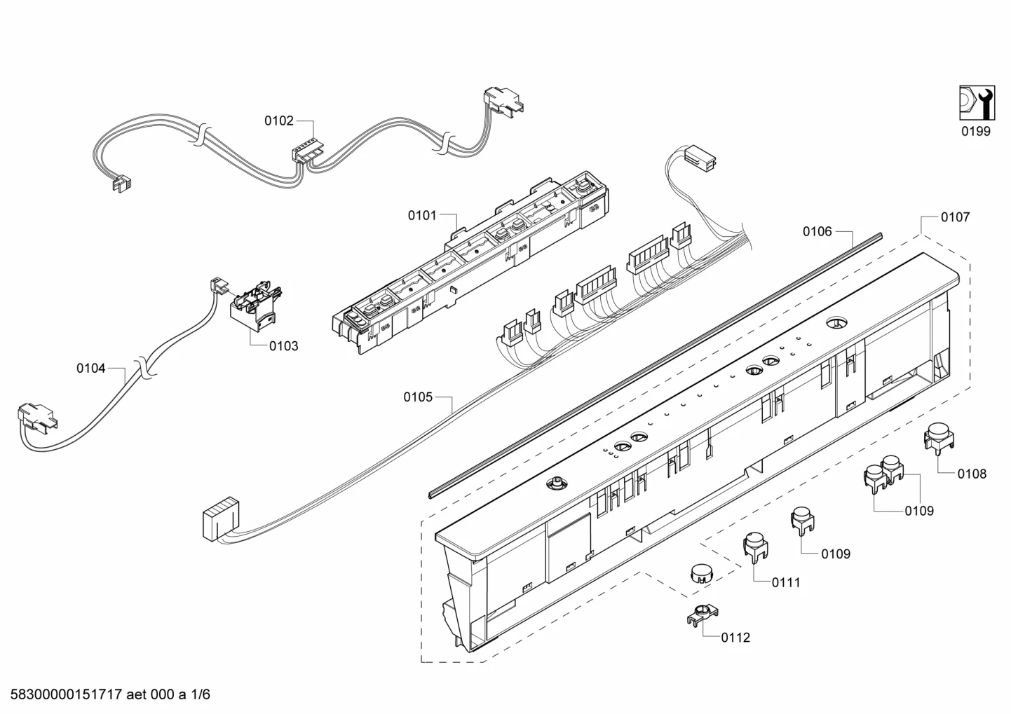 Switches, Seals & Gaskets (0101-0199)