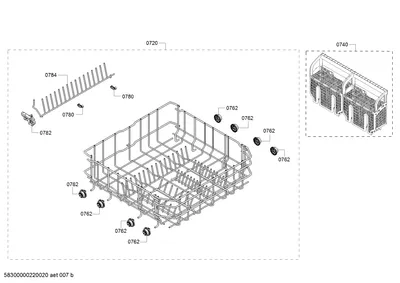 Baskets & Wheels, Flaps & Holders (0720-8110)