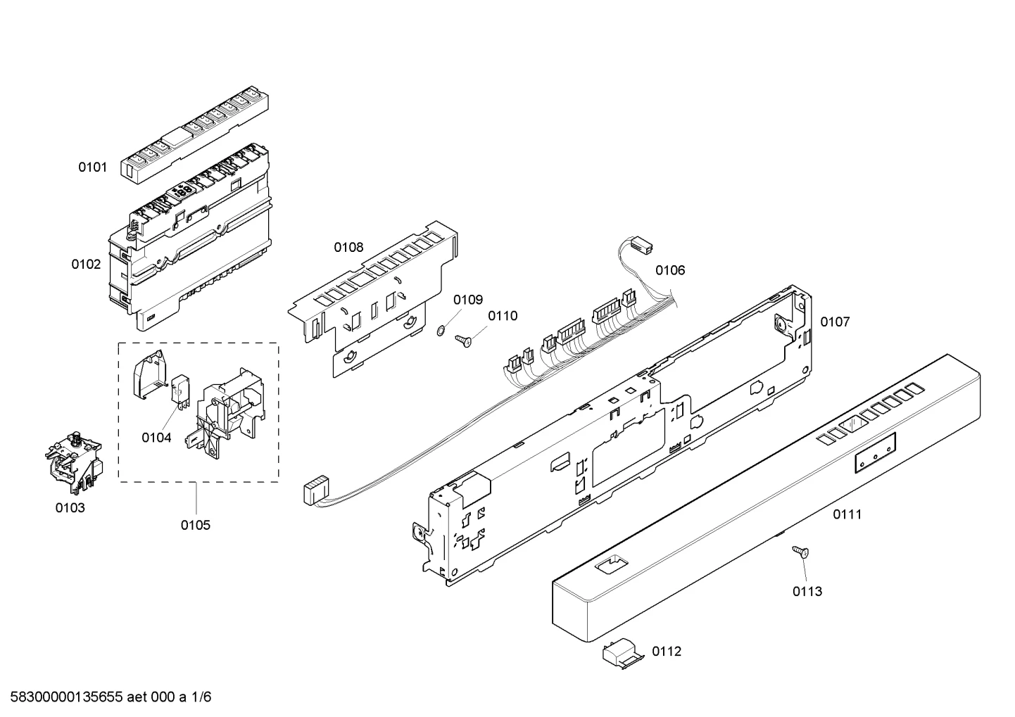 Screws, Switches (0101-0113)