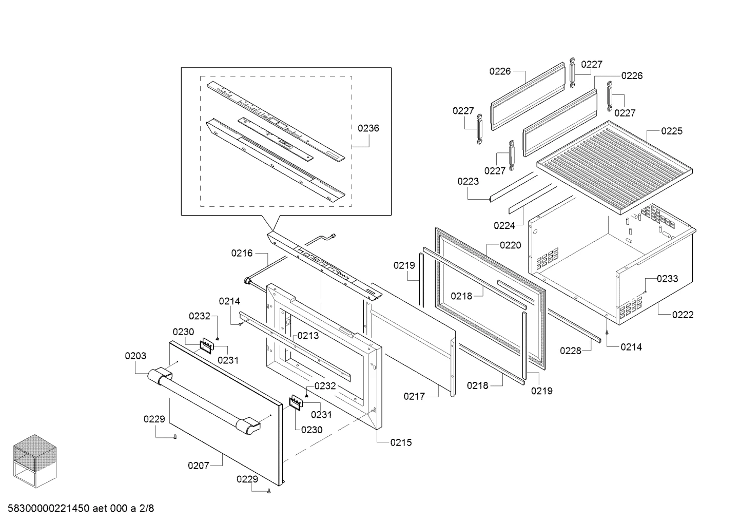Drawer Partition Cap