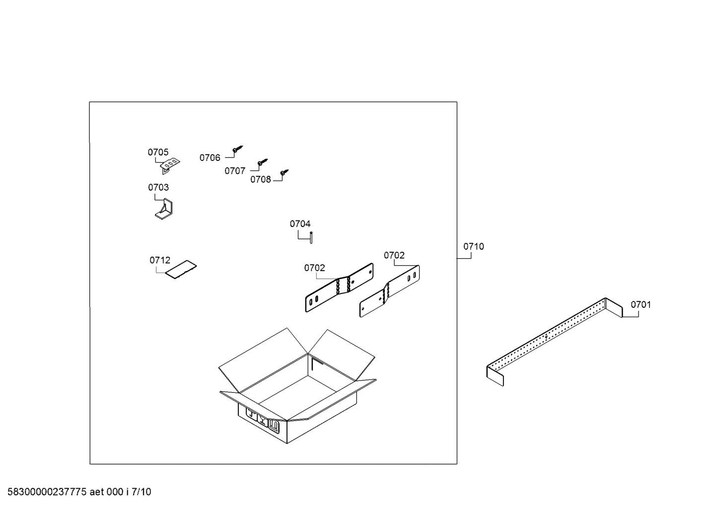 Hinge Box Top Cover