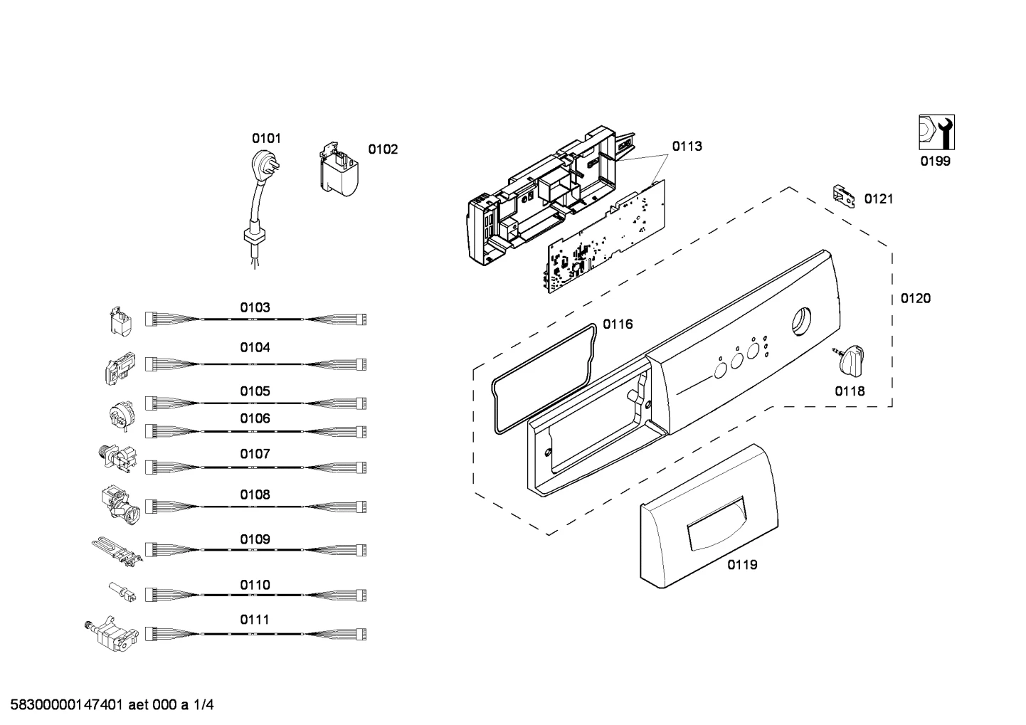 Handles & Knobs, Seals & Gaskets (0101-0199)