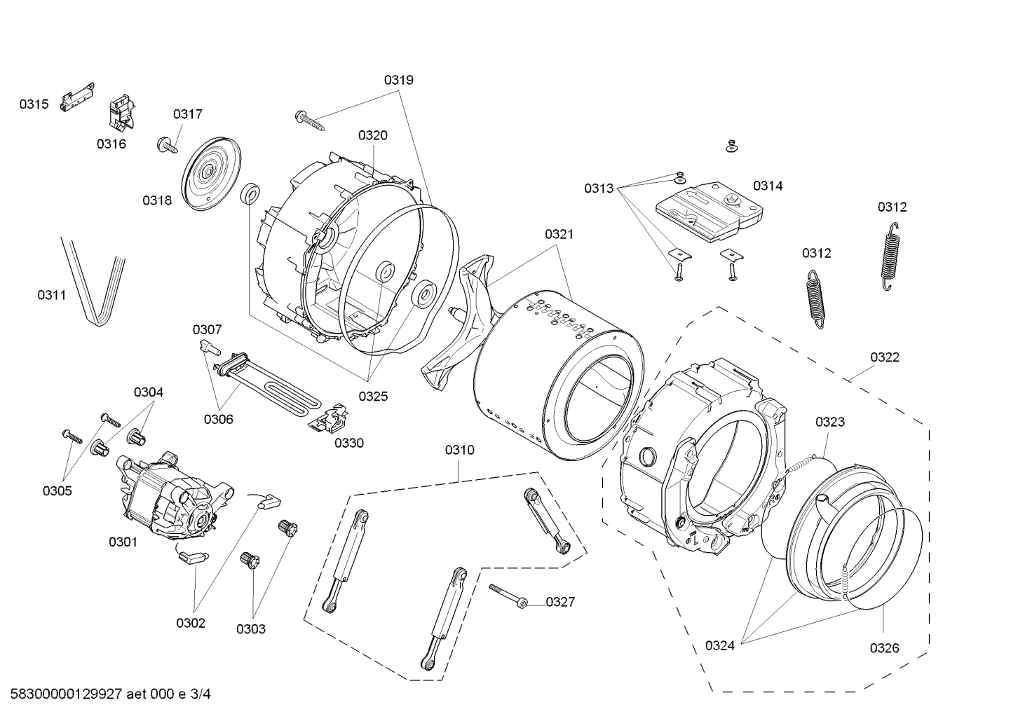 F20-UL,1200rpm +Seal LB+19 Screws