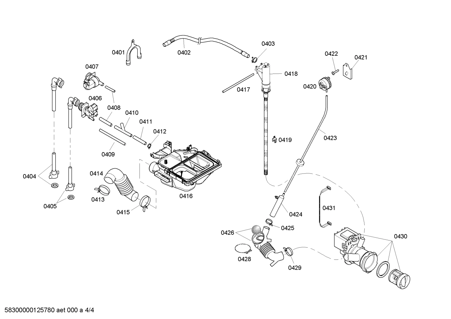 Wire Harness, Drain Pump