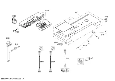 Door & Housing, Screws (0101-0117)
