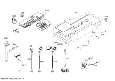Door & Housing, Screws (0101-0118)