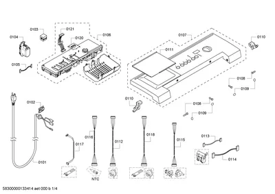 Door & Housing, Screws (0101-0118)