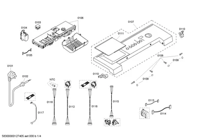 Door & Housing, Screws (0101-0118)
