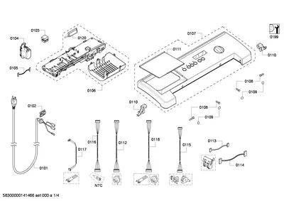 Door & Housing, Screws (0101-0199)