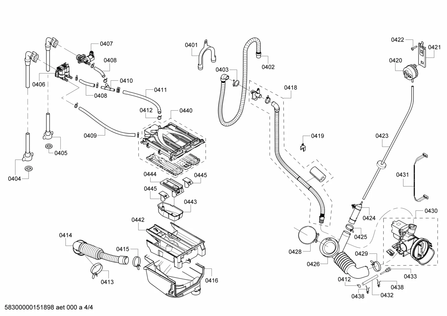Clip, Drain Hose