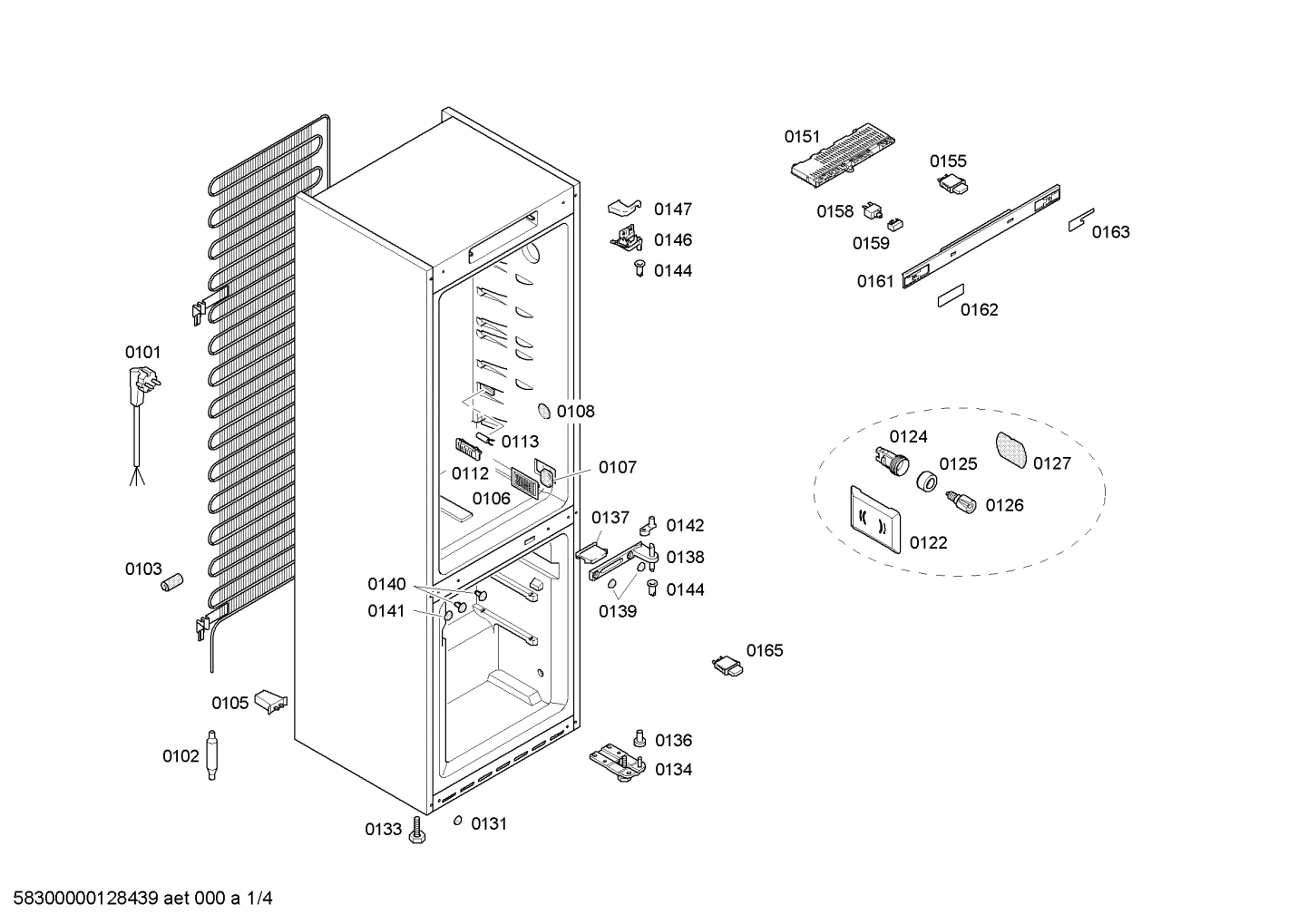 shockabsorbers, Door & Housing (0102-0158)