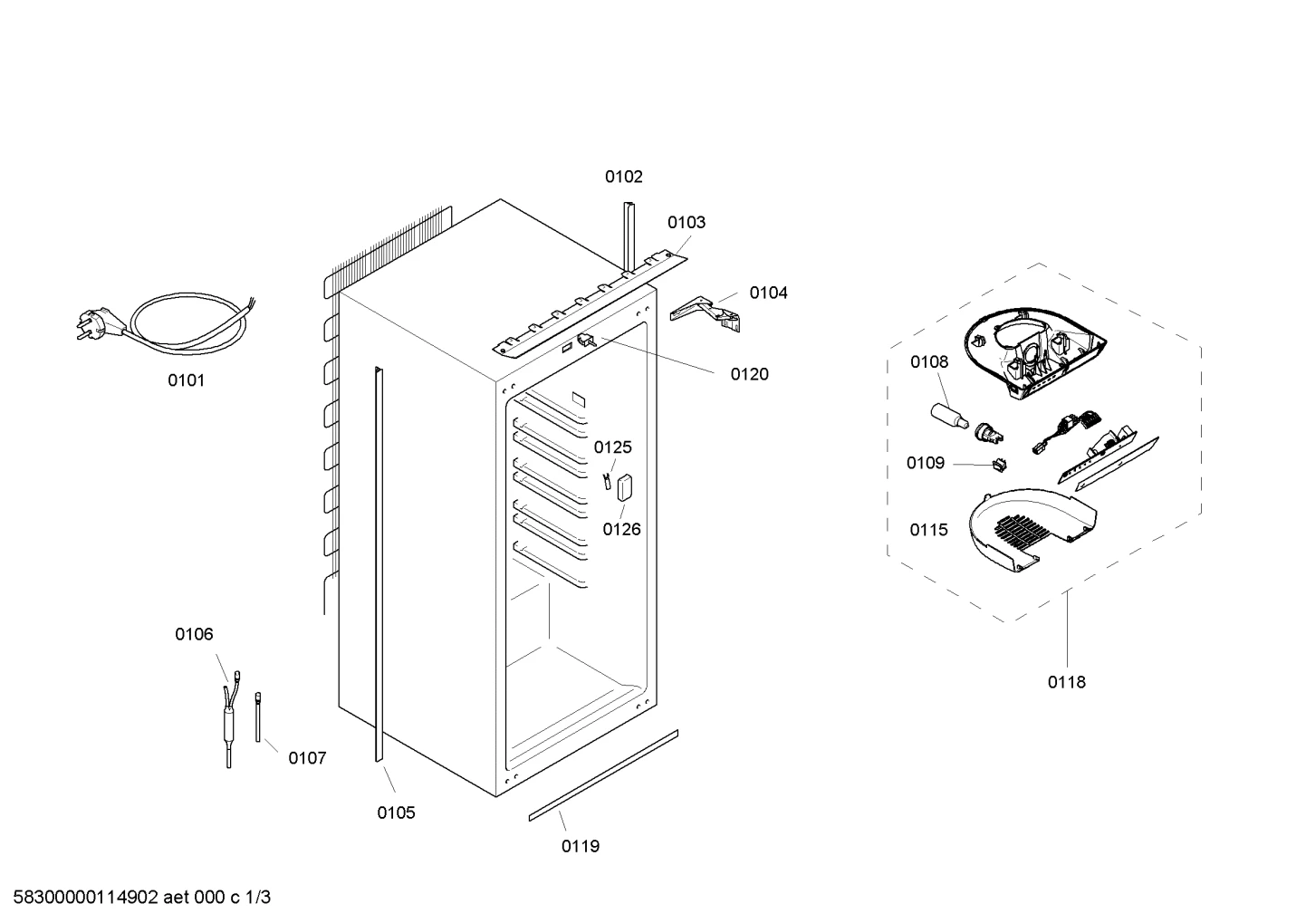 Hinges, Lighting (0104-0199)