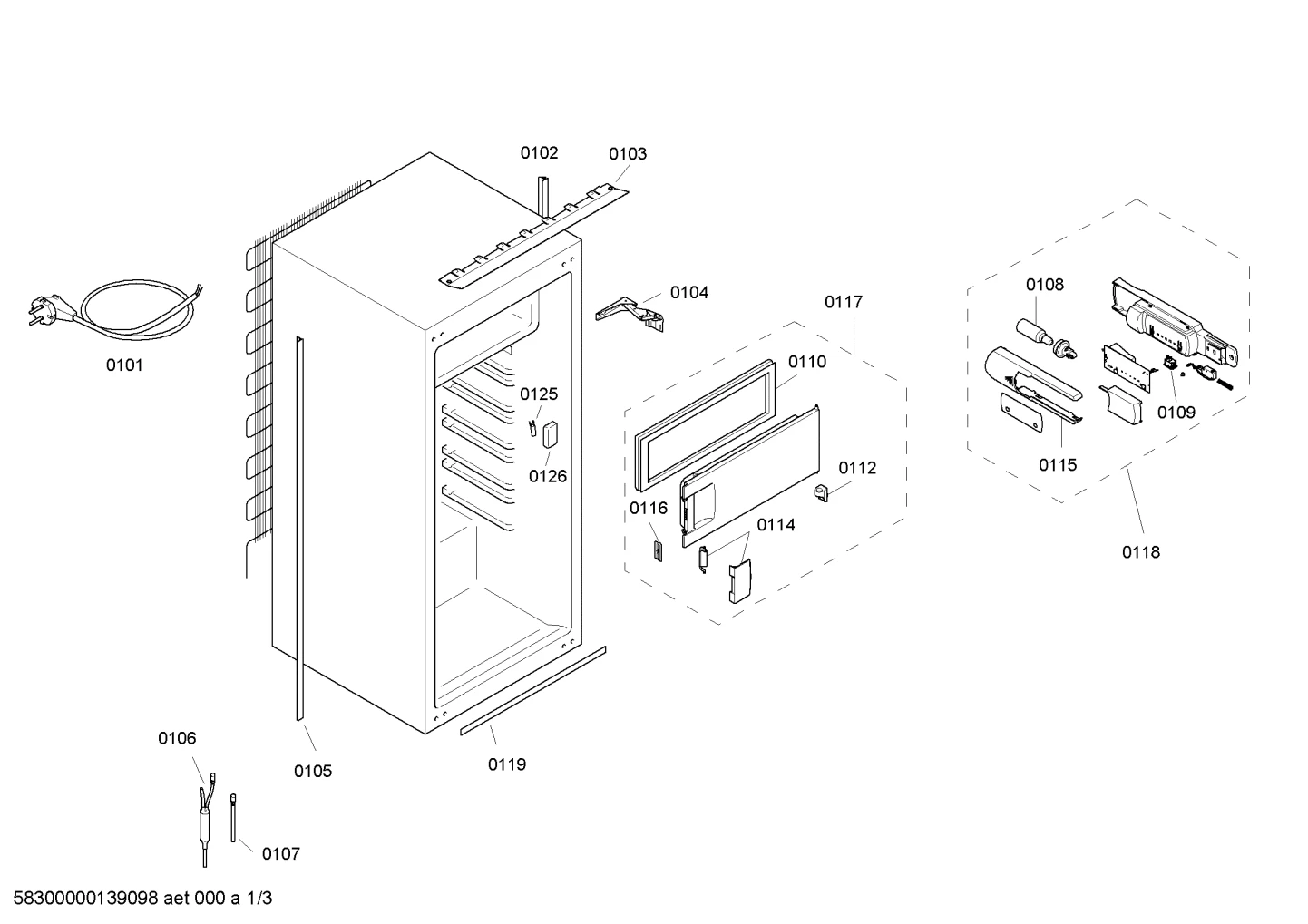 Hinges, Lighting (0104-0199)