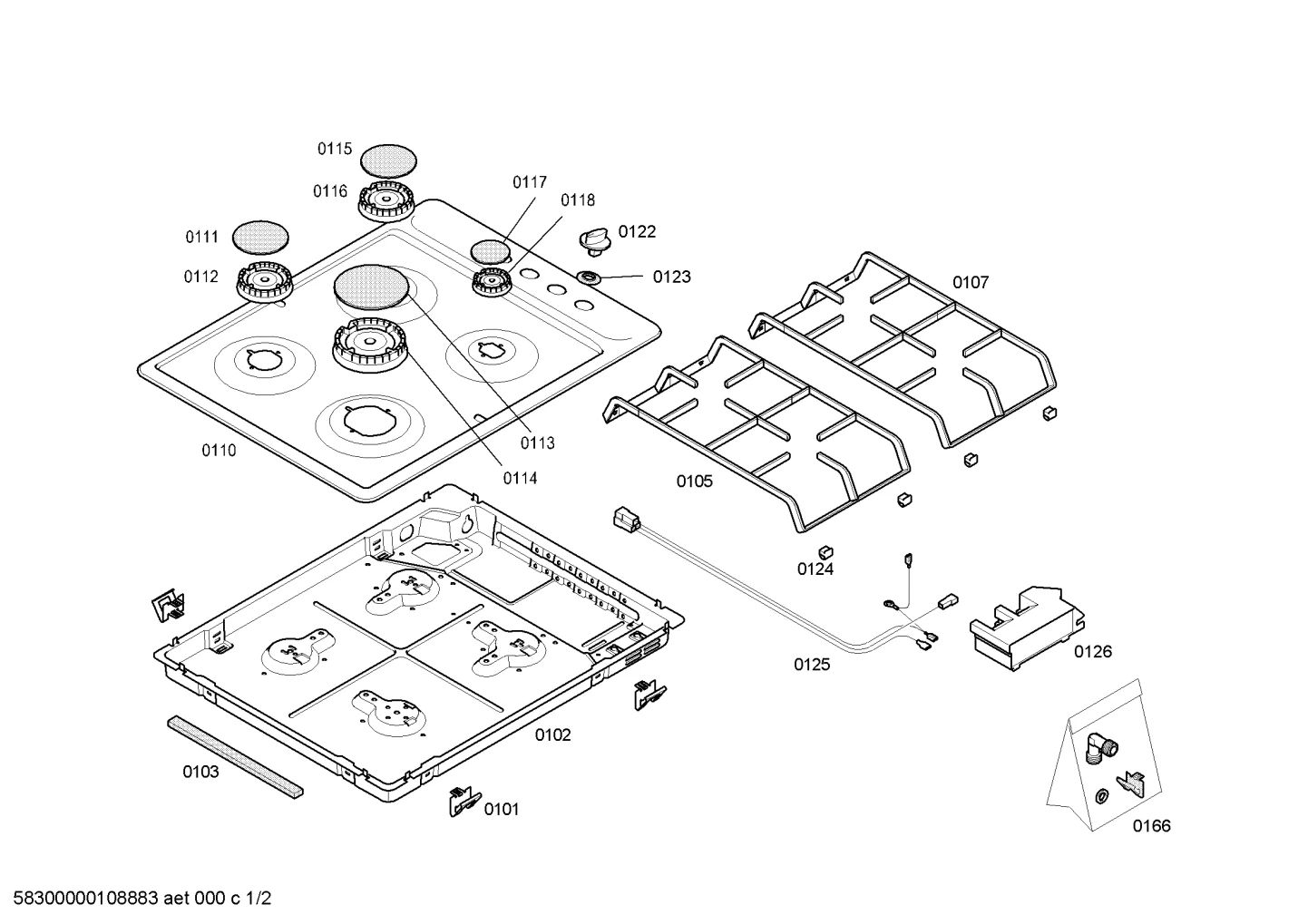 othergasparts, Mounting & Fixing (0101-0197)