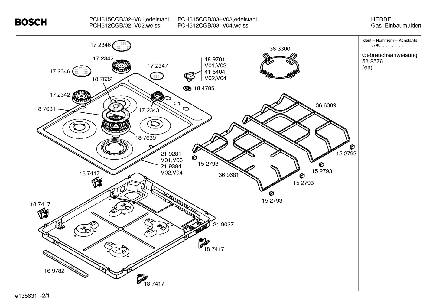 Seals & Gaskets, othergasparts (0003-0053)