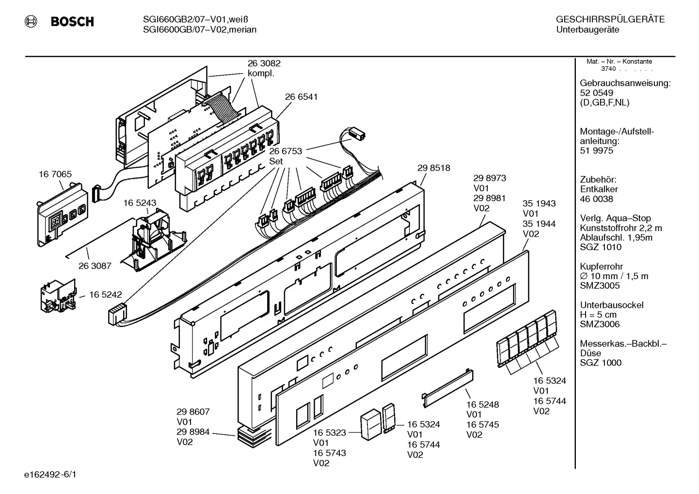 Door & Housing, Seals & Gaskets (0004-3001)