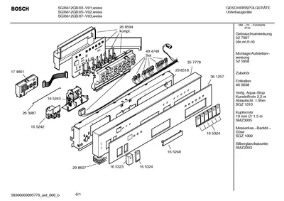 Seals & Gaskets, Door & Housing (0004-8100)