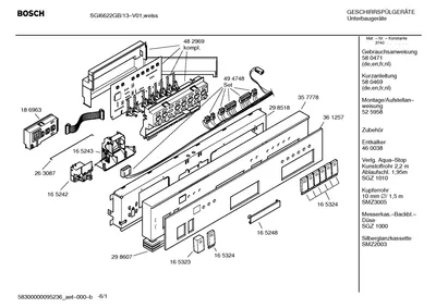 Seals & Gaskets, Baskets & Wheels (0002-8100)