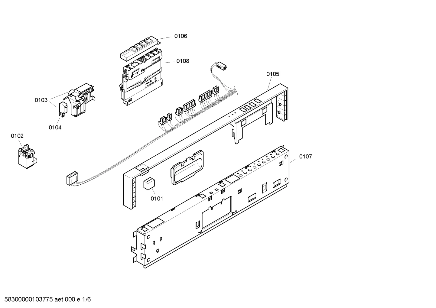 Switches, Door & Housing (0101-0107)