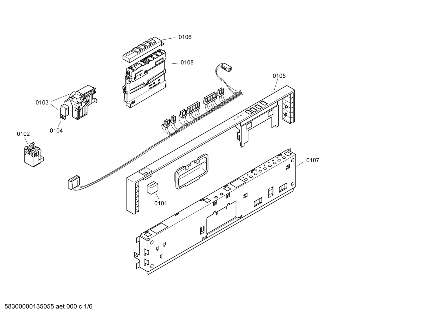 Switches, Door & Housing (0101-0110)
