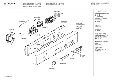 Seals & Gaskets, Baskets & Wheels (0002-8100)