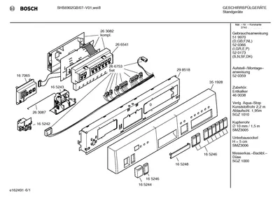 Seals & Gaskets, Spray Arms (0004-3001)