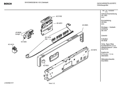 Seals & Gaskets, Baskets & Wheels (0003-3020)