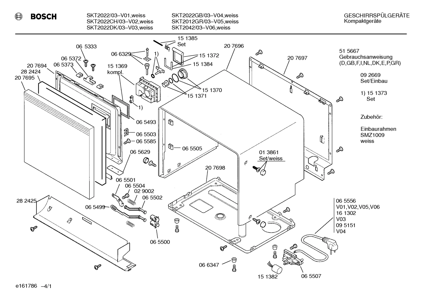 Seals & Gaskets, Flaps & Holders (0001-0140)