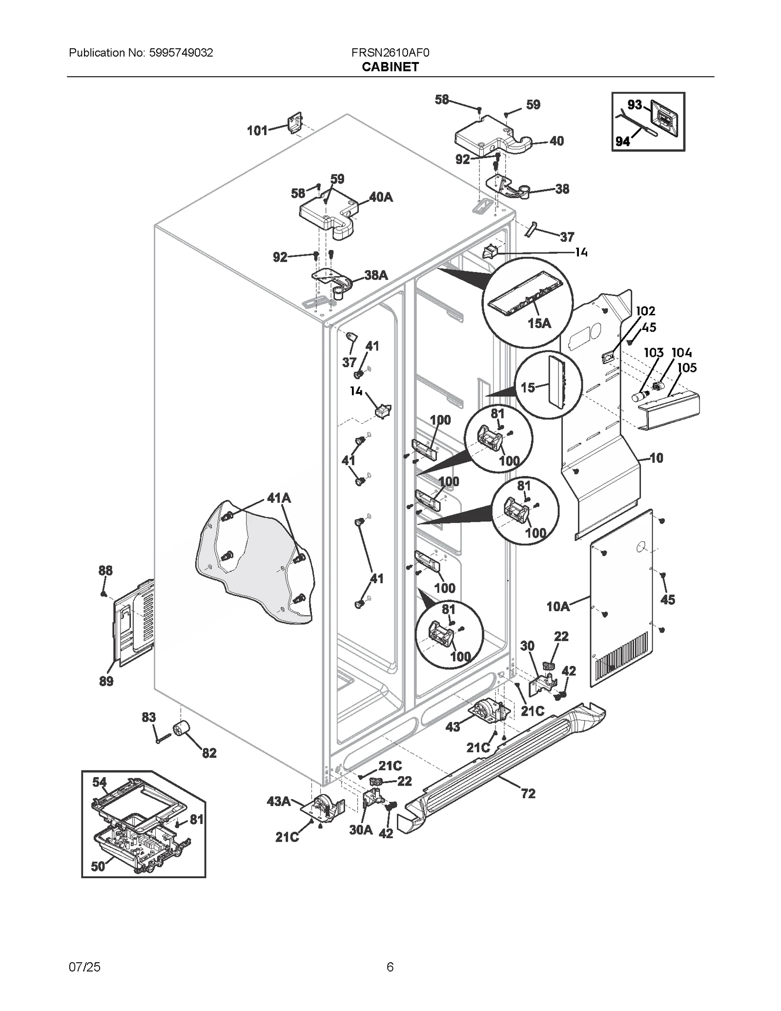 Lower Hinge Bracket