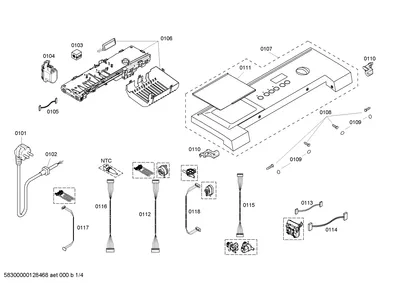 Door & Housing, Screws (0101-0118)