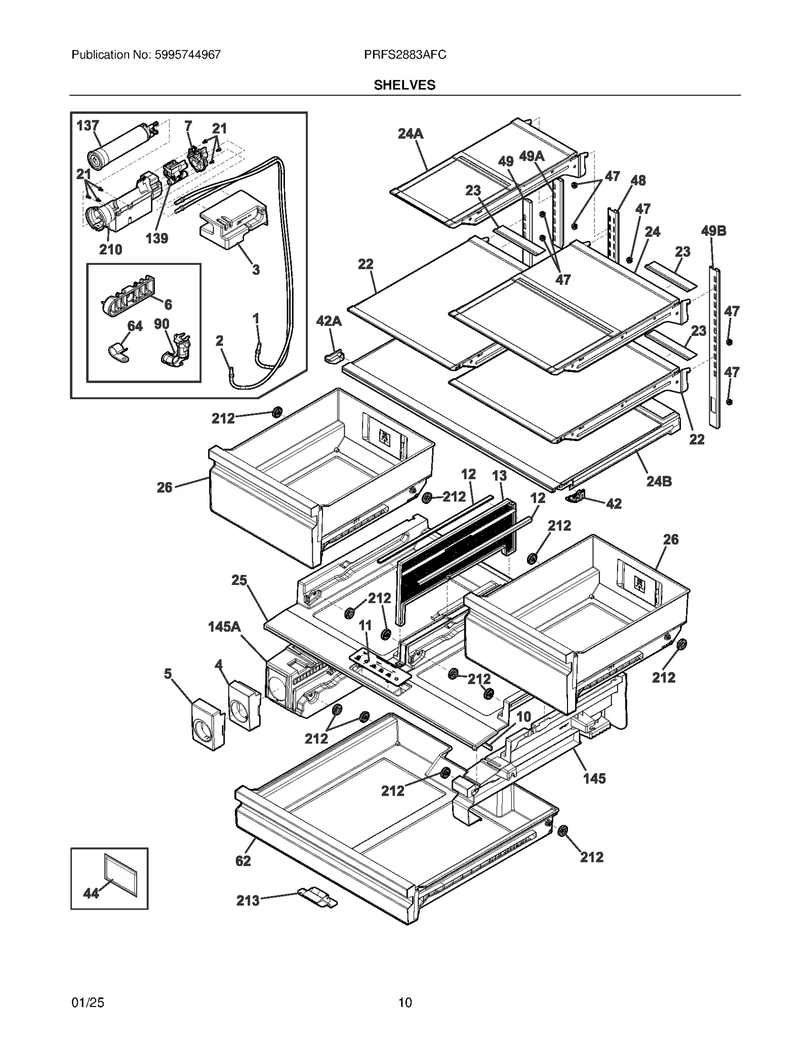 Sd Deli Pan Assy