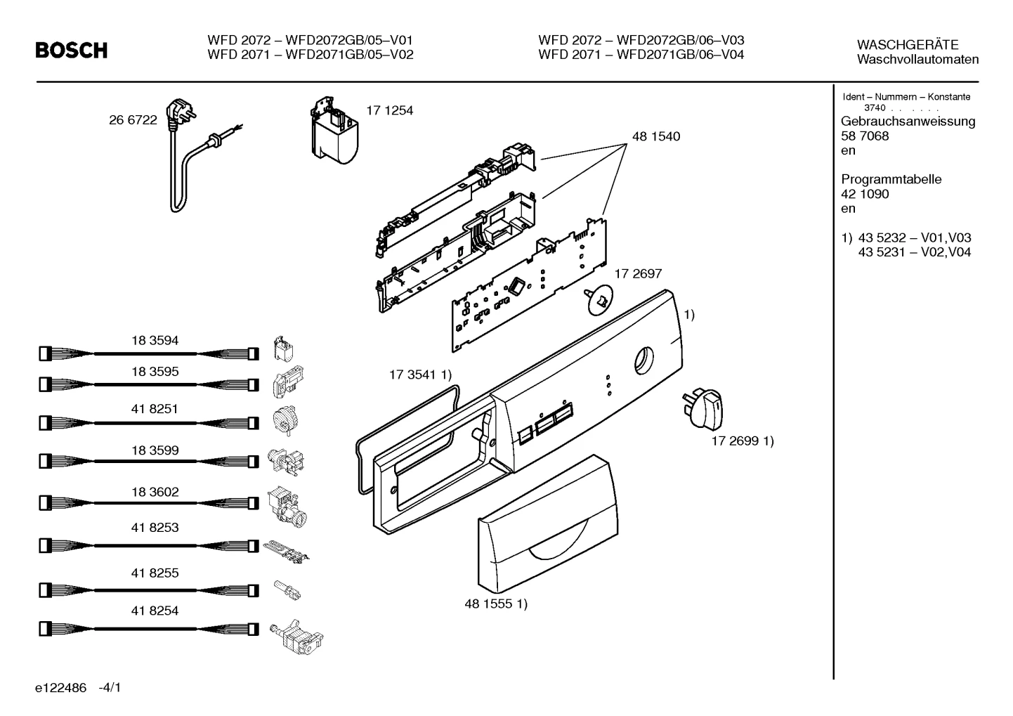 Hoses, Door & Housing (0102-0446)