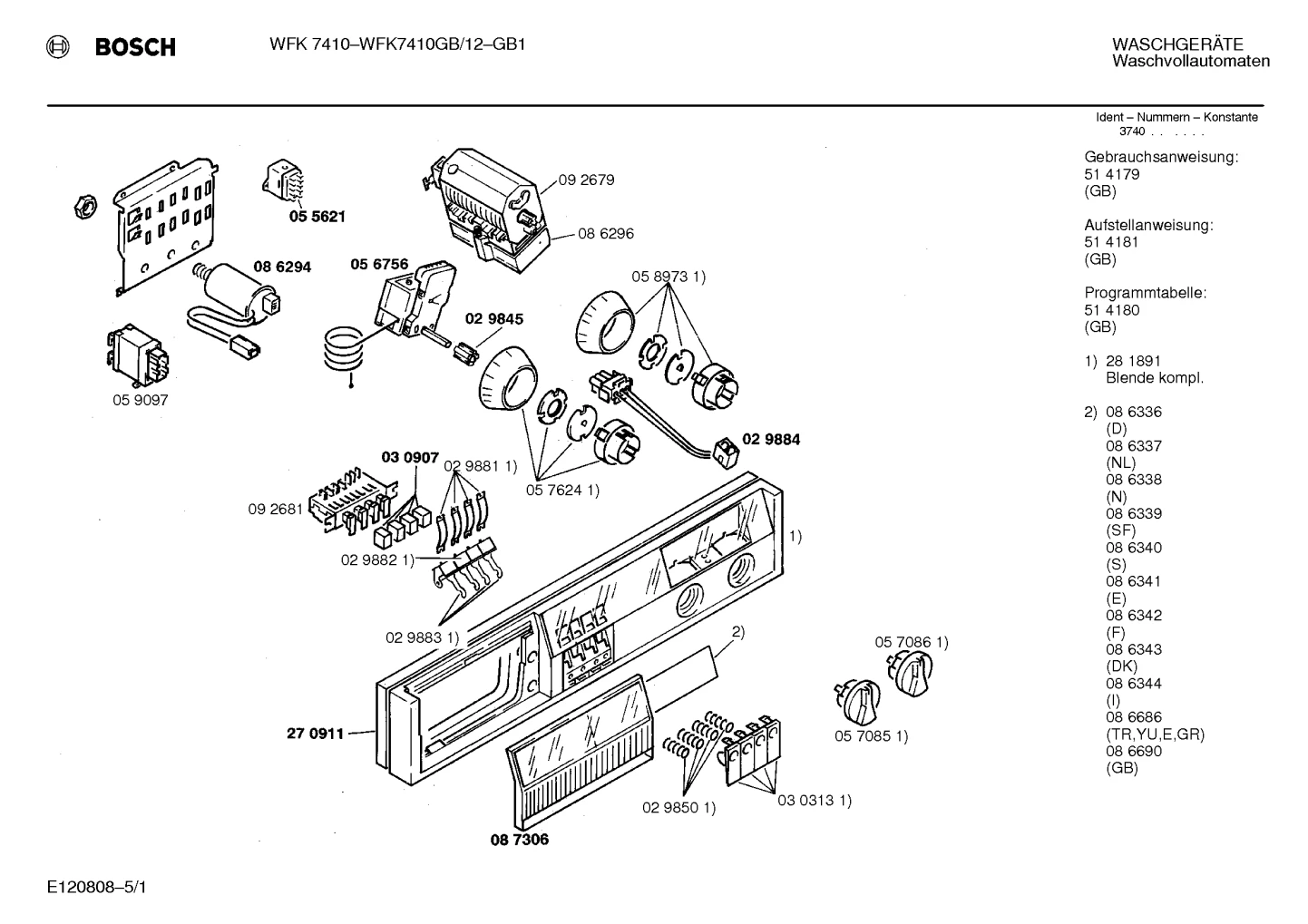 Flaps & Holders, Screws (0037-0153)