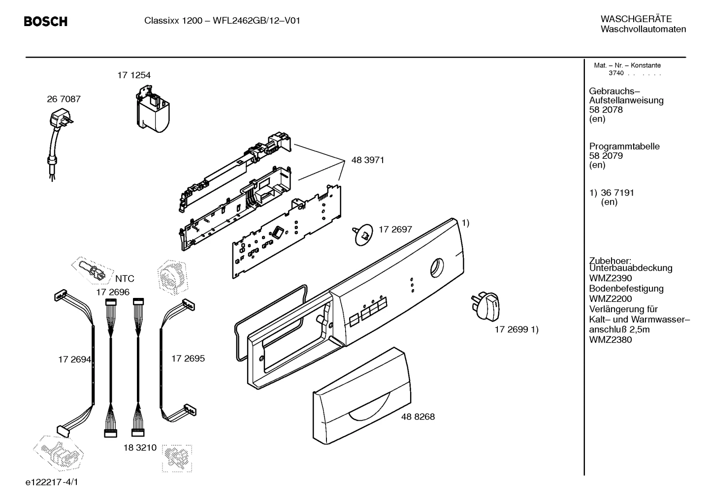Hoses, Door & Housing (0106-0455)